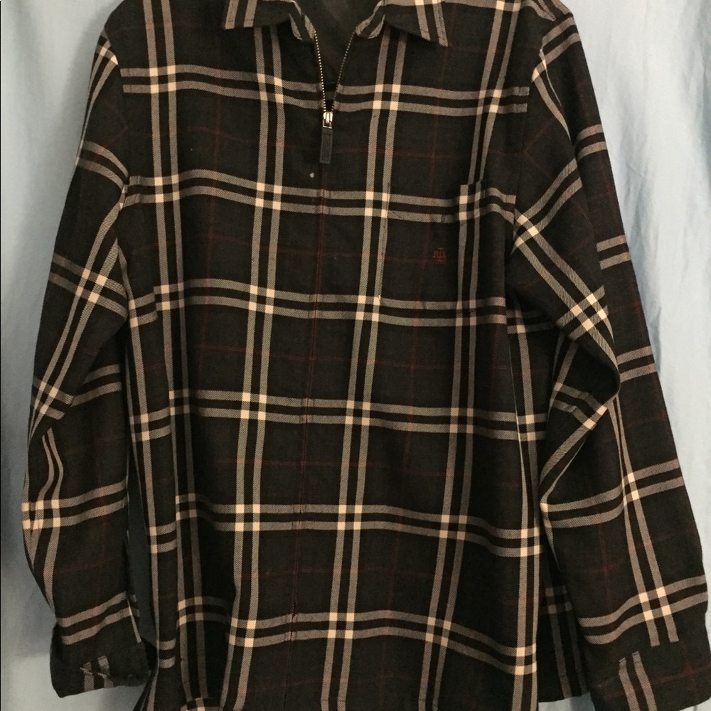 LAUREN. RALPH LAUREN PLAID SPRING JACKET